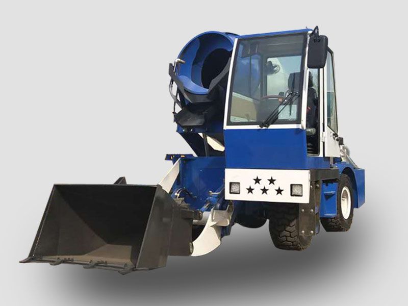 自動(dòng)上料攪拌車(chē)