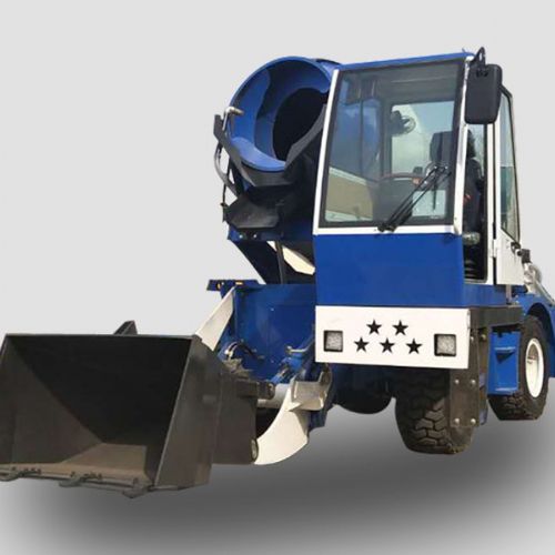 自動(dòng)上料攪拌車(chē)