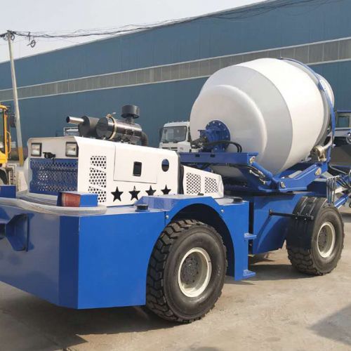 自動(dòng)上料攪拌車(chē)